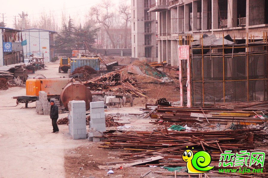 卓冠美景城工地實(shí)景圖