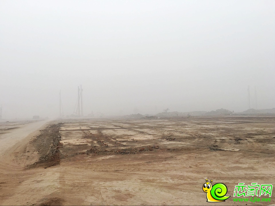 浙江商貿(mào)城工地實(shí)景圖