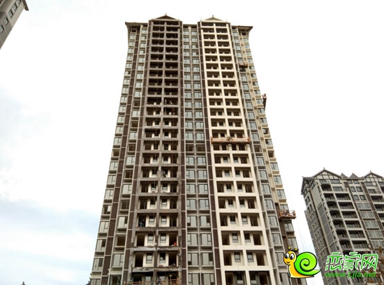 趙都華府樓棟實(shí)景圖