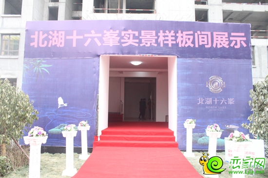 北湖十六峯樣板間開放現(xiàn)場