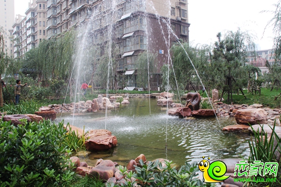 上都名苑小區(qū)園林景觀實(shí)景