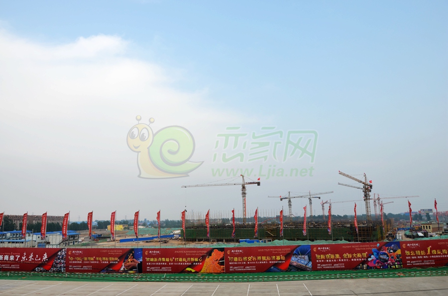 浙江商貿(mào)城工地實(shí)景圖（2016.5.06）