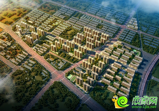 石家莊富貴城鳥瞰圖