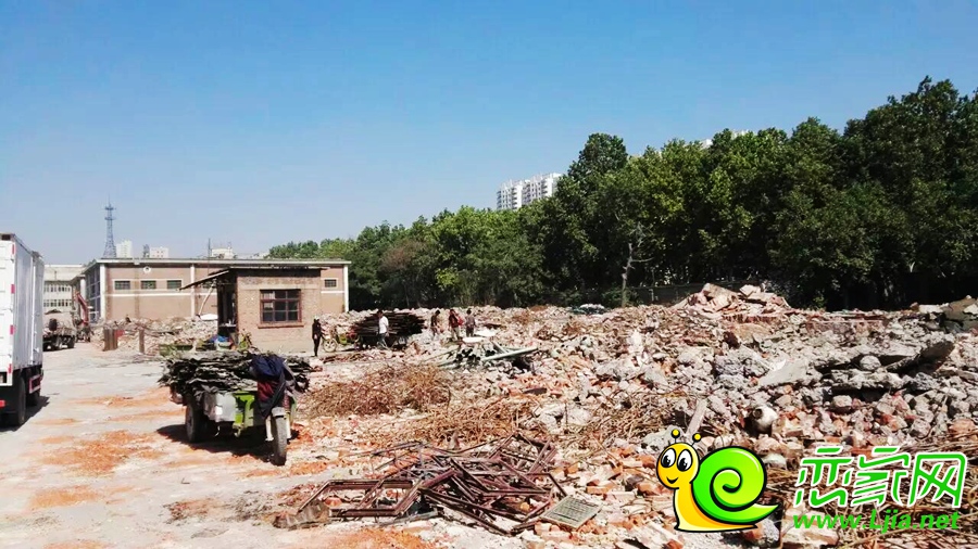 棉一廠區(qū)拆遷實景圖