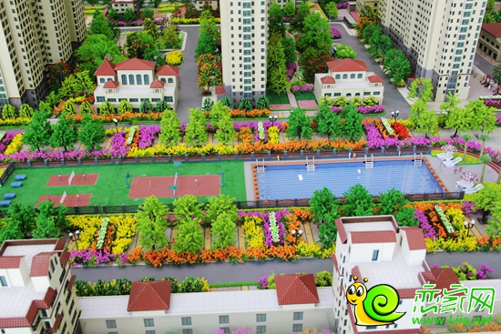 中央名都園林效果圖