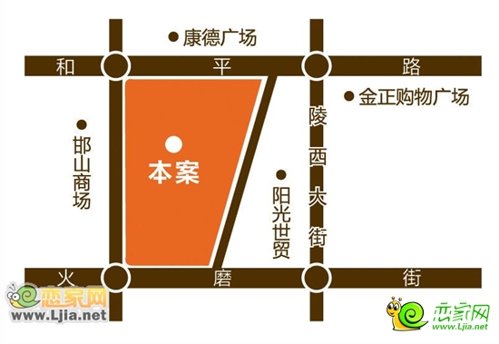 東方新天地區(qū)位圖