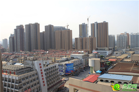 東方新天地12樓遠(yuǎn)眺邯城