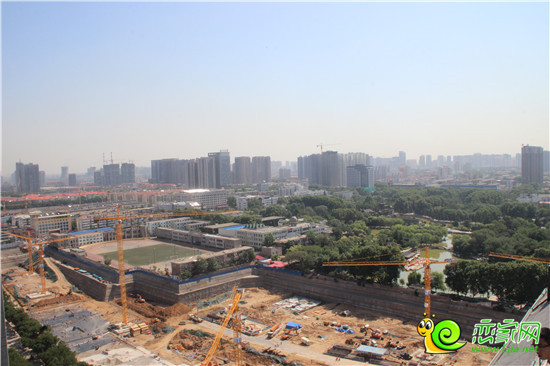 將來的串城街與叢臺公園僅一墻之隔