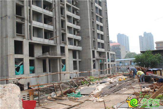 盛錦花園項(xiàng)目工地實(shí)景圖