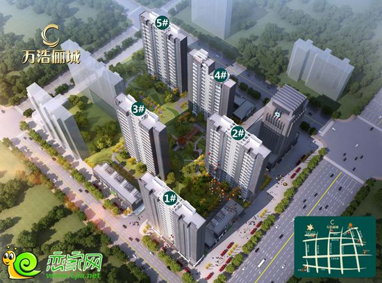 萬浩儷城東區(qū)實(shí)景圖