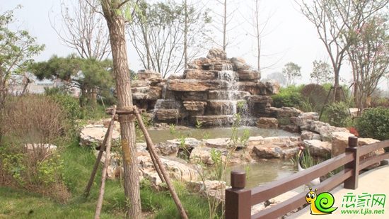 樣板間園林假山