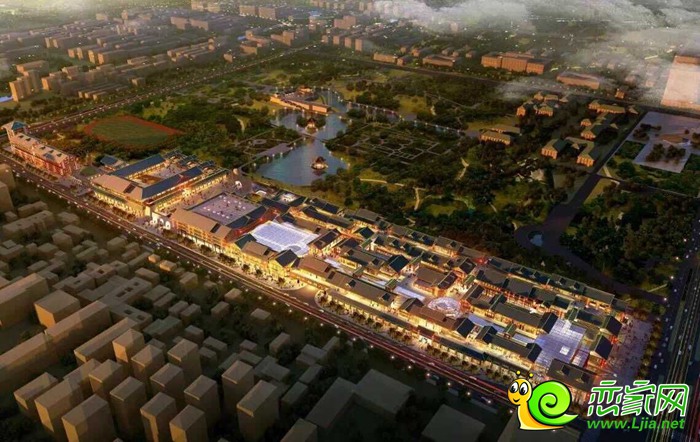 邯鄲勒泰城建成后效果圖