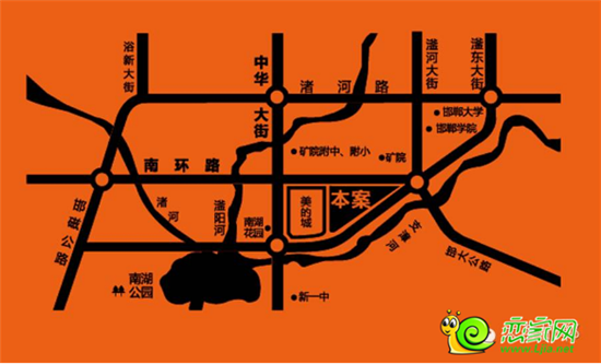 美的時代城區(qū)位圖