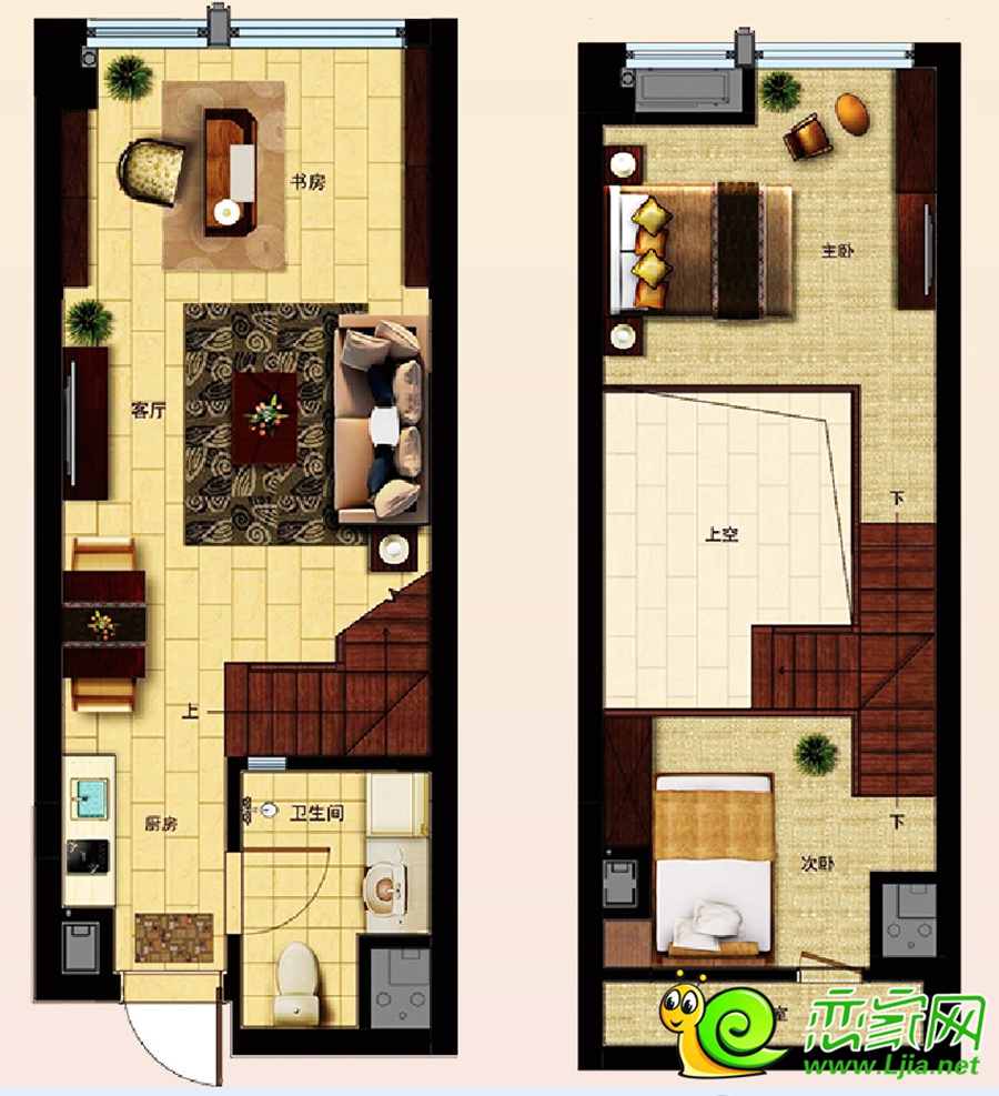 丹蘭上LOFT戶型