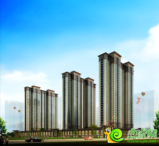 昊輝壹品住宅樓效果圖
