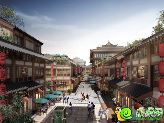 串城街規(guī)劃效果圖