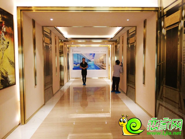 戴斯邯鄲壹號(hào)電梯間實(shí)景圖