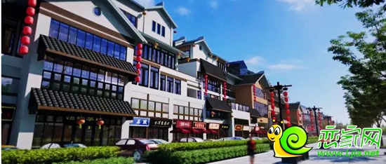 串城街勒泰街道示意圖
