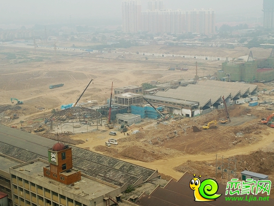 邯鄲恒大·翡翠華庭售樓部建設(shè)中