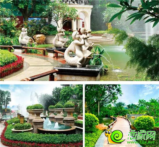 恒大·翡翠華庭園林效果圖