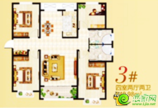 萬浩新城3#149㎡