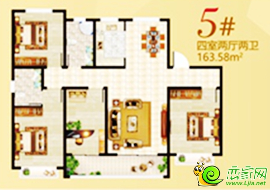 萬浩新城5#163㎡