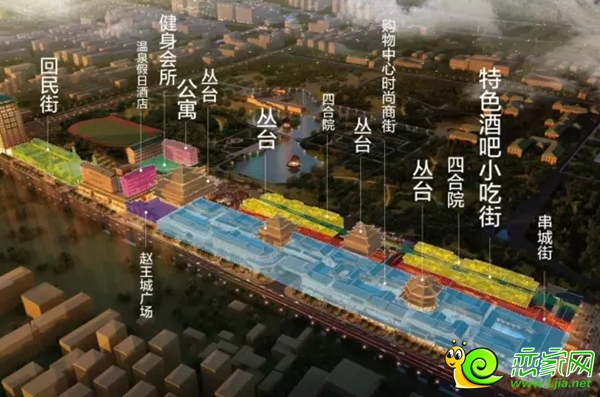 勒泰城各個(gè)區(qū)域商業(yè)板塊劃分