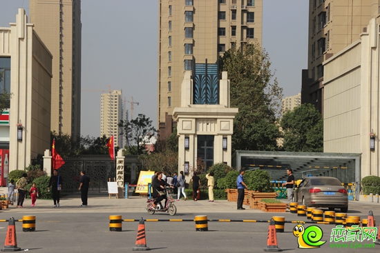 美的城人車分流的設(shè)計(jì)