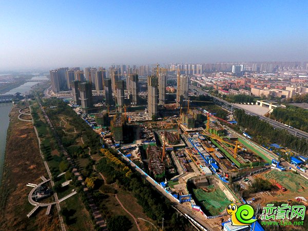 美的時代城實景鳥瞰圖