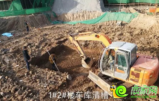 1#2#樓車庫清槽