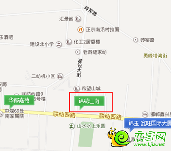 錦繡江南區(qū)位圖