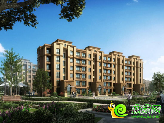 小區(qū)園林示意圖