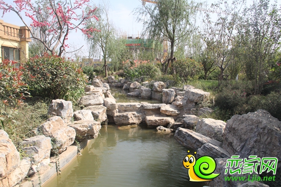 榮盛觀邸園林水景示范區(qū)