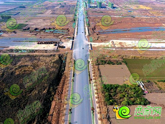 正在快速建設(shè)的東區(qū)