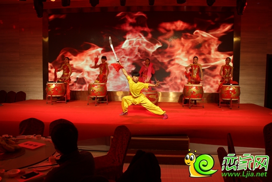 震撼的武術(shù)表演