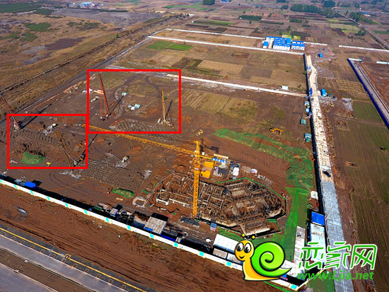 羅蘭春天項目工地鳥瞰
