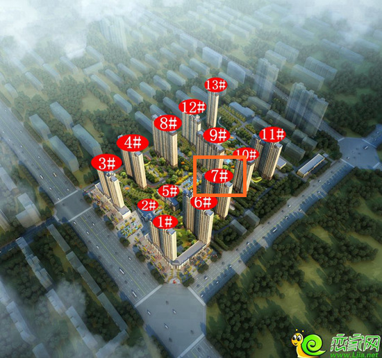 天璽此次取得預(yù)售證的樓號