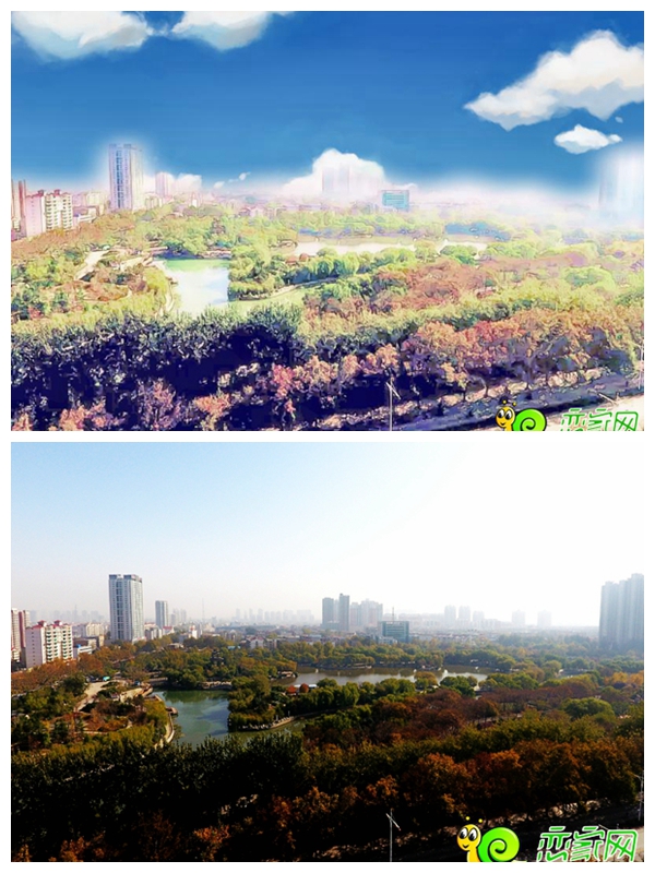 滏陽公園航拍