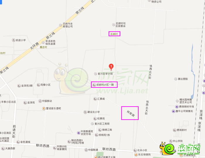復(fù)興區(qū)北受關(guān)注區(qū)域
