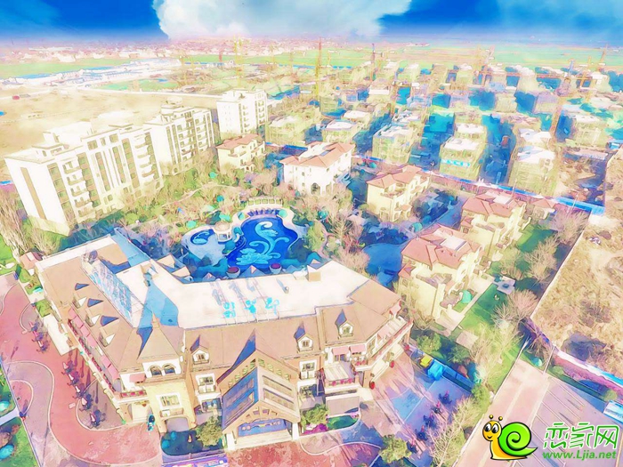 翡翠郡全景新海誠特效