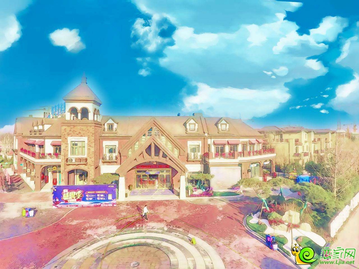 翡翠郡營銷中心新海誠特效