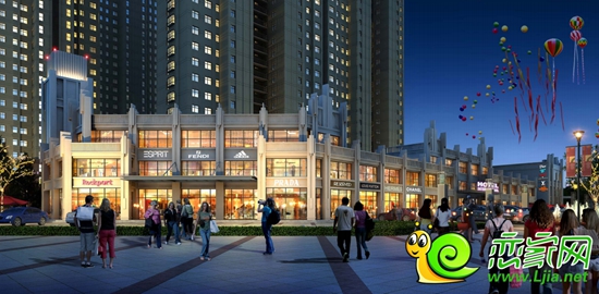 叢臺路與荀子大街交叉口夜景效果圖