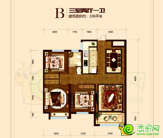 榮科翔苑B戶型