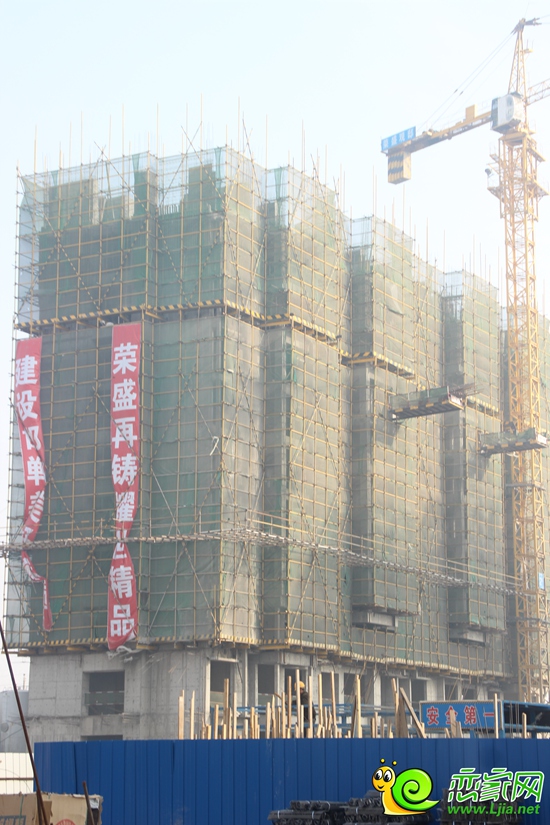 榮盛觀邸施工現(xiàn)場（12月9日）