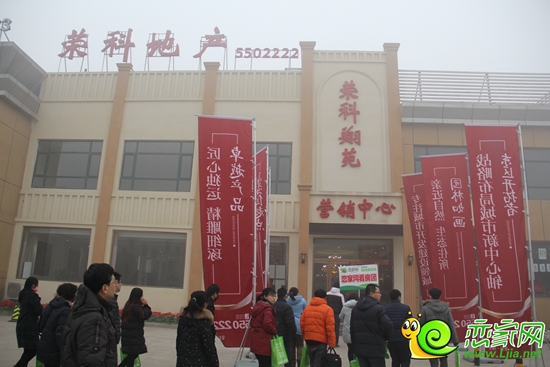 看房團(tuán)網(wǎng)友前往榮科翔苑城市展廳