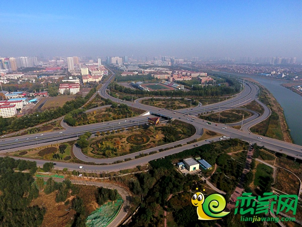 邯山區(qū)邯大路周邊航拍