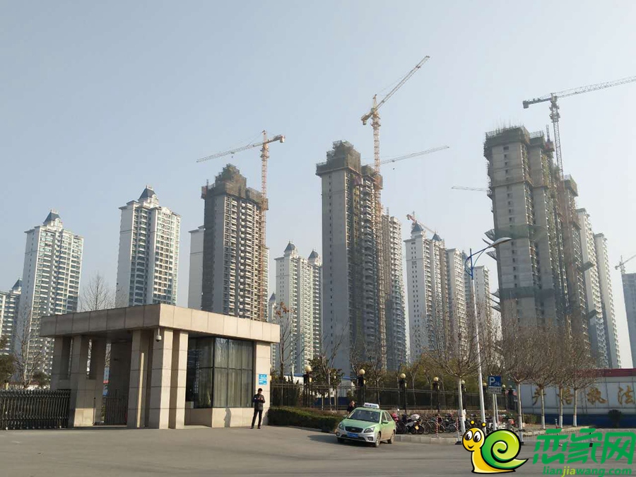 恒大名都樓盤實(shí)景圖（2017.1.13）