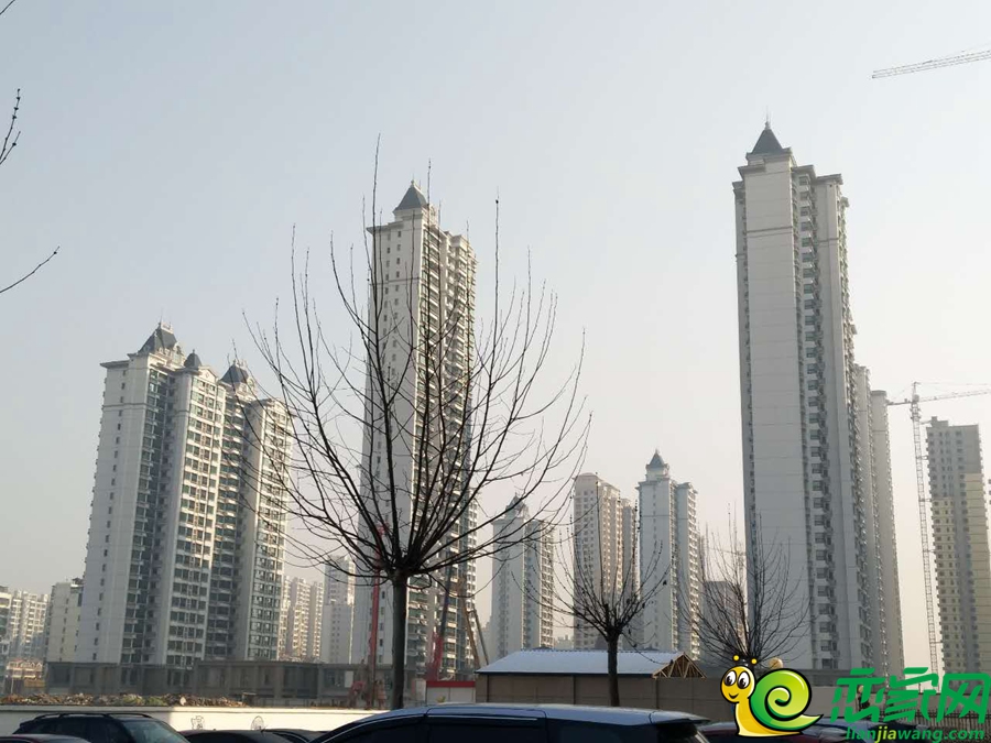 恒大名都樓盤實(shí)景圖（2017.1.13）