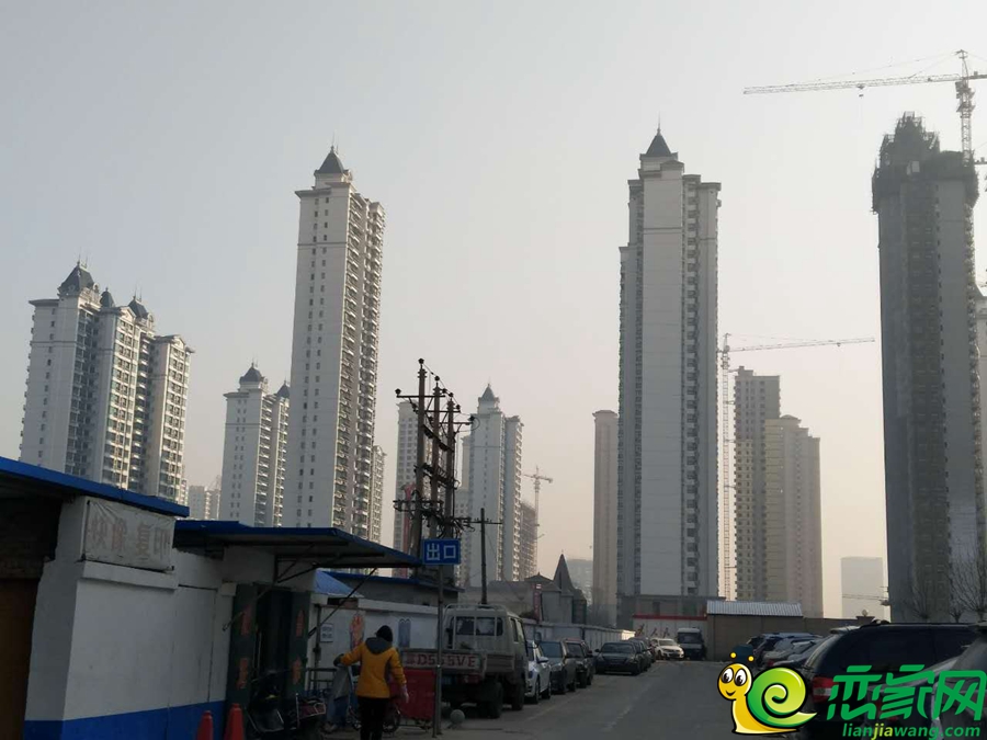 恒大名都樓盤實(shí)景圖（2017.1.13）