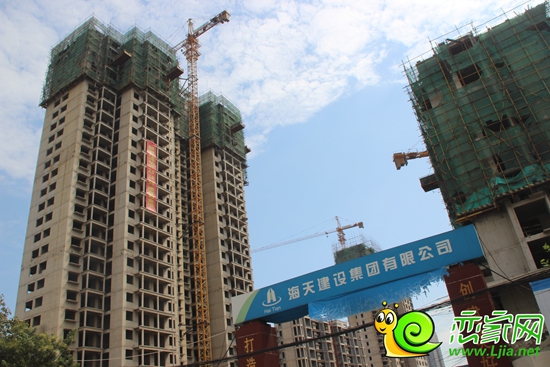 兆通華苑施工進(jìn)度（8月）